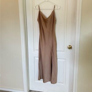 Silk slip on dress!